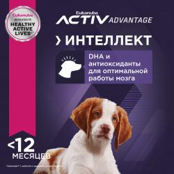 Eukanuba Puppy Medium Breed (для щенков средних пород от 1 до 12 месяцев, с птицей)