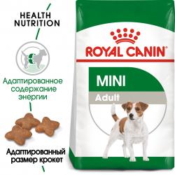 Royal Canin Mini Adult (для собак мелких пород от 10 месяцев до 8 лет)
