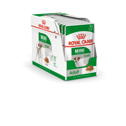 Royal Canin Mini Adult  85г х 12шт  (для мелких собак c 10 месяцев до 12 лет)